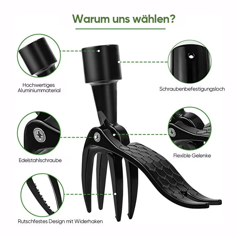Weed Extractor with Detachable Handle
