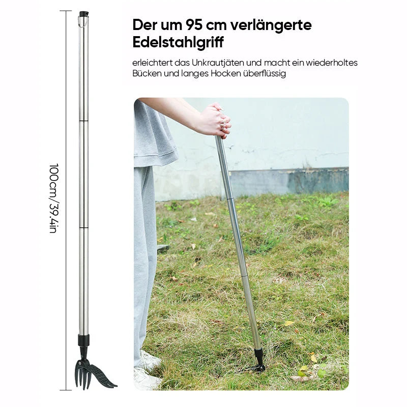 Weed Extractor with Detachable Handle