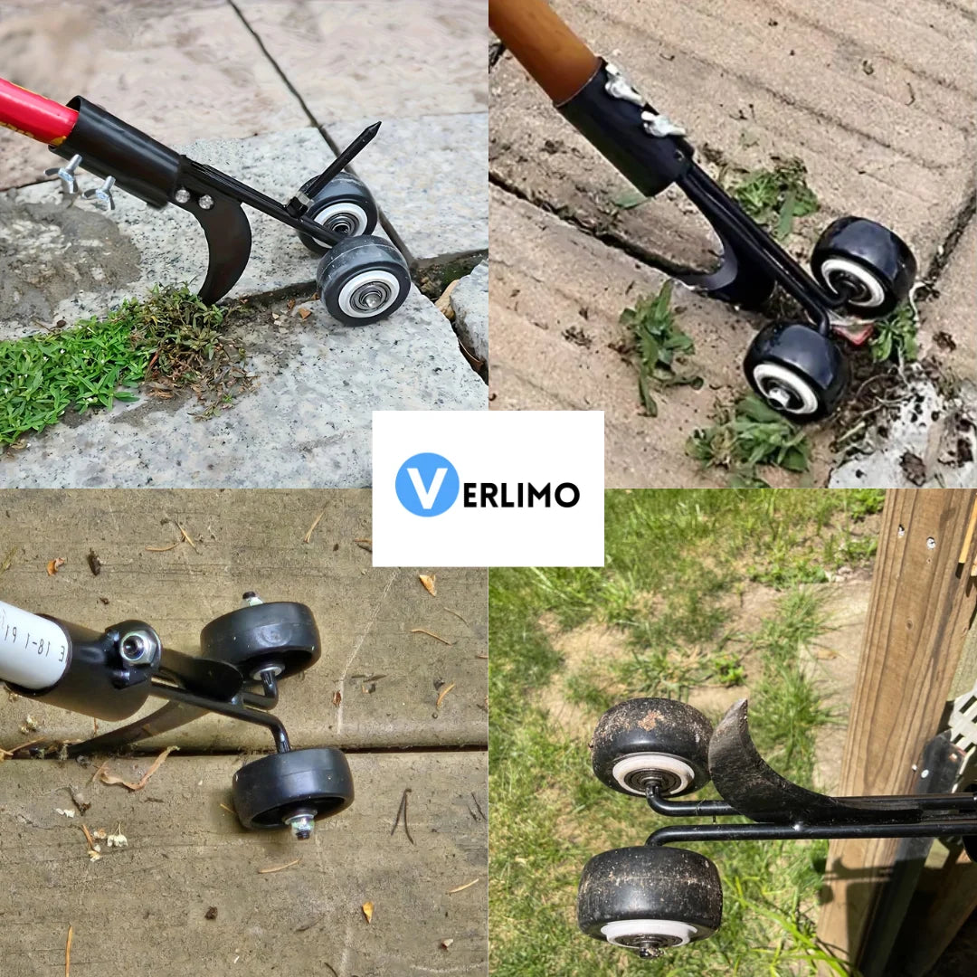 Weed Puller | Rolling Cutting Head & Ergonomic Long Handle