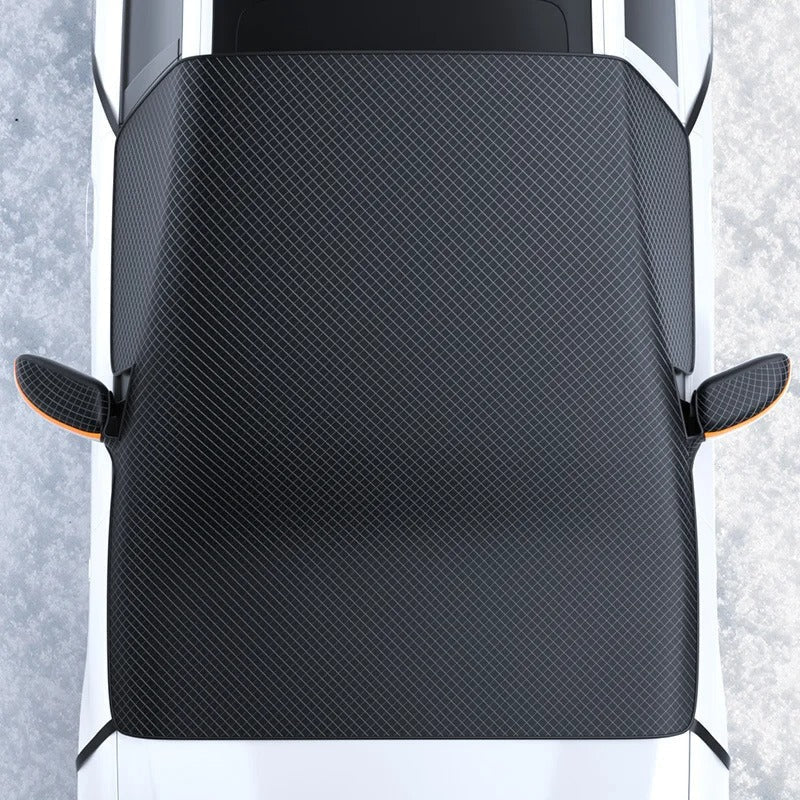 Windshield Snow Cover with Built-In Magnets