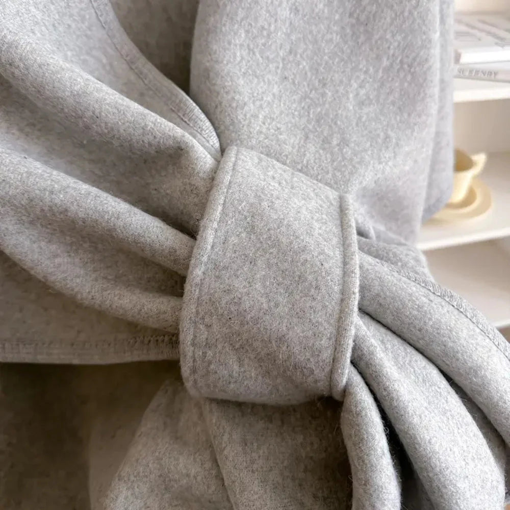 Women's Shawl Coat | Soft Acrylic Windproof & Insulating
