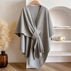 Women's Shawl Coat | Soft Acrylic Windproof & Insulating